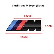 BMW | Car M Logo Fender Side Emblem Rear Trunk Badge Sticker Accessories For BMW E34 E46 E39 E38 E90