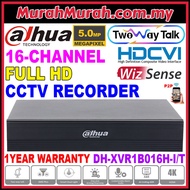 Dahua 5.0MP DHI-XVR1B16H-I/T 16-Channel DVR 16CH Full HD 1080P 5MP recorder CCTV P2P connect phone a