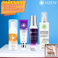 Aq Package - 1 Aizen Acne Serum + 1 Aizen Elixskin + 1 Aizen Whitifique Cream + 1 DD Face Cleanser