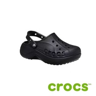 CROCS รองเท้าลำลองผู้หญิง BAYA PLATFORM CLOG - Color BoneWhite