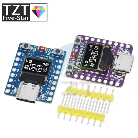 ESP32-C3 OLED Development Board With 0.42 Inch OLED Module Wifi Bluetooth ESP32 Supermini Developmen