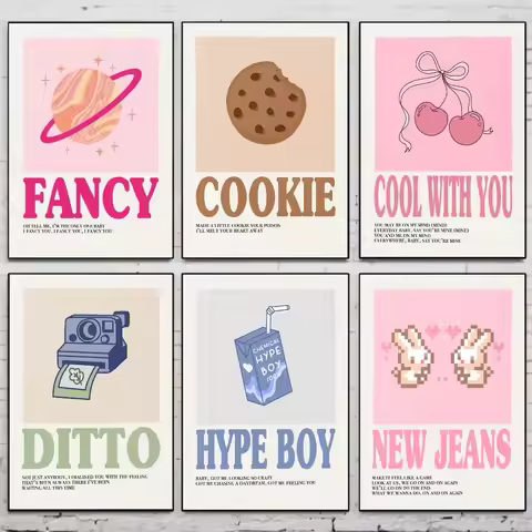 Kpop Music Album Twice Korean Girl Group Posters Canvas Printing Art Wall Murals Decor Game Room Dec