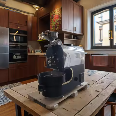 Manufacturer Supply Fully Automatic 500g 1kg 2kg 3.5kg Coffee Bean Roasting Machine Price Italian Pr