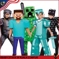 Kids' Pixel Gamer Costume Set | Mine_craft Inspired Roleplay Outfit