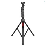 KINGJOY MC1192 Mini Tripod Stand Desktop Tripod Stand 8kg/17.6lbs Load Capacity 5 Levels Height Adju