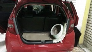 Box Audio sudut Honda Jazz /Jazz Rs 12in atau 10in