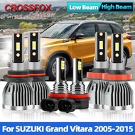 Canbus Lamp H7 LED 120W 20000LM Car Headlight Bulb 9005 HB3 Headlamps Kit Turbo Fog Lamp For SUZUKI 