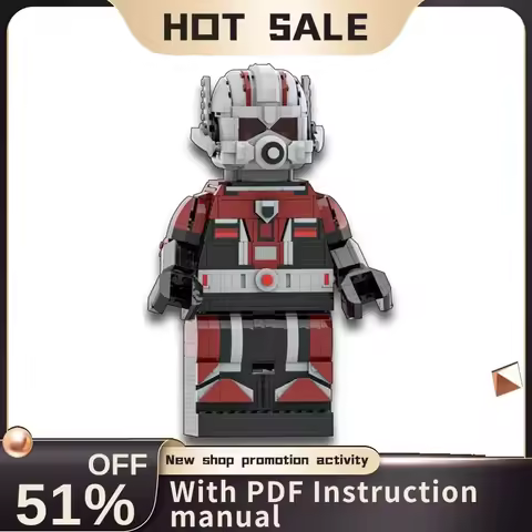 New 993PCS Hero Movie Moc Miniature Ant Character Mega Model Custom Puzzle Diy Creative Ideas Kids T