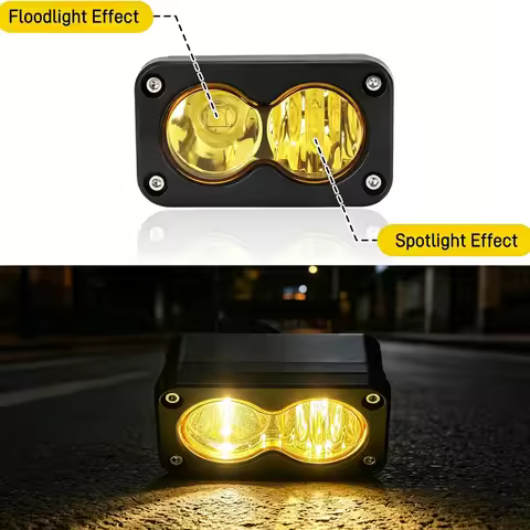 Off-road Vehicle Roof Spotlight, Car Modified LED Strobe Auxiliary Headlight, For Sur-Ron Segway