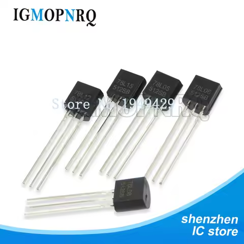 100PCS 78L05 78L06 78L09 TO92 78L12 78L15 78L33 79L05 79L12 79L15 TO-92 Transistor