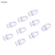 Fstyzx 60Pcs Plastic Rail Curtain Track Conveyor Hook Rollers Home Curtains Accessories SG