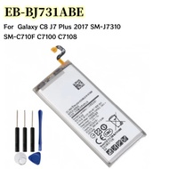 New EB-BJ731ABE 3000mAh Battery For Galaxy C8 J7 Plus 2017 SM-J7310 SM-C710F C7100 C7108 Batteries
