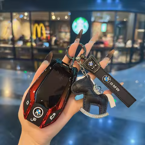 Car Key Case LCD Smart Remote Cover LED Display Shell Fob For BMW G11 G12 G30 G31 G01 G02 5 7 Series