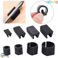 QBK6Q Chair Leg Pad Tubing Caps Floor Protector Durable 10pcs U Shaped Tilt Tube Rear Pad