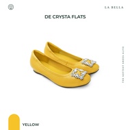 LA BELLA  รองเท้าคัชชูหนังแกะ รุ่น DE CRYSTA FLATS 9 สี