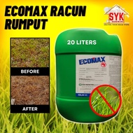 SYK Ecomax Racun Rumput 20L Racun Lalang dan Rumput Weed Killer Racun Rumput Sambau Racun Lalang Mat