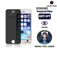 LAYAR Tempered Glass anti Spy iphone 6 6+ ip 7 7+ ip 8 8 plus ip x xr xs xs max tg screen protector anti kepo screen protector