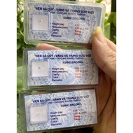 Đá Đính Răng Vỉ 5 viên và 1 viên - Đá gắn răng