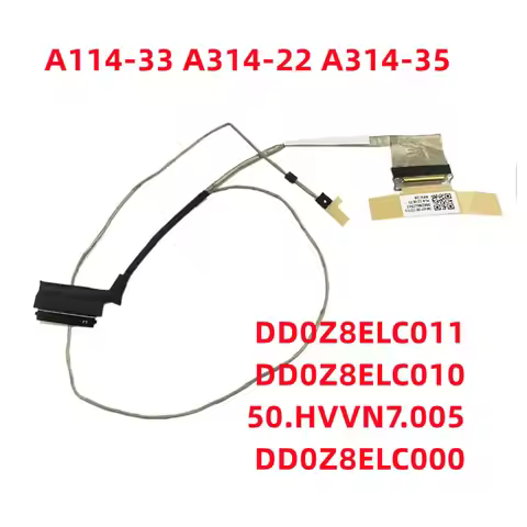 Replacement Laptop Screen Cable Wire Display Cable for Acer Aspire A114-33 A314-22 A314-35 DD0Z8ELC0