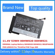 new ORIGNAL 00HW020 Laptop Battery 00HW020 00HW021 SB10F46458 FOR LENOVO For ThinkPad P40 Yoga 460