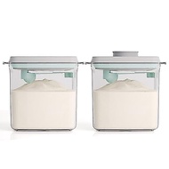 To Go Formula Container 2 Pack 1700ml BPA-Free Milk Powder Airtight Dispenser with Scoop and Scraper