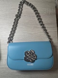 KENZO 藍色鏈條包