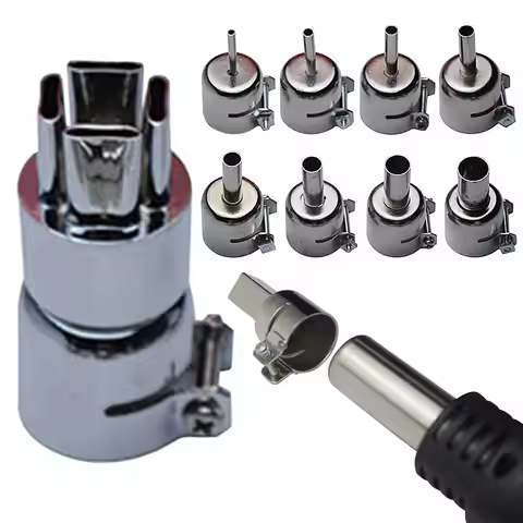 Durable 850 Series 22mm Universal Replacement Nozzle for 858 858A 858D+ 8586 Soldering Station Hot A