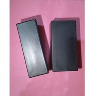 Box Black PlasticX2 Dimensions 12x6x4 Cm