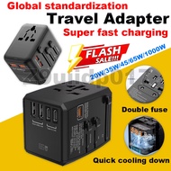 🔥24-hour delivery 🔥 Universal Travel Adapter 65W Fast Charging Power adapter plug adapter Universal 