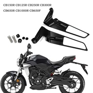 For CB150R CB125R CB250R CB300R CB650R CB1000R CB650F universal motorcycle accessories mirror wind w