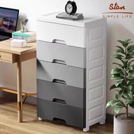 STON 36CM Durabox Cabinet Clothes Storage Drawer Wheels Drawer Cabinet With Lock Clothes Organizer