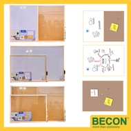 Dolphin Frame Cork Board | Magnetic White Board [30x40cm] [40x60cm]