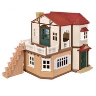 【Big！★Big house with red roof Classic color★Sylvanian Families★Japan】〈Classic version, furniture, interior, house, plaything〉シルバニア クラシック 赤い屋根の大きなお家 クラシックカラー
