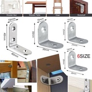 [10件裝] 20 x 20 x 16mm 90度直角 不鏽鋼角碼 L型內角鐵 角鐵 角碼 固定件 直角連接件 L型直角支架 層板托連接