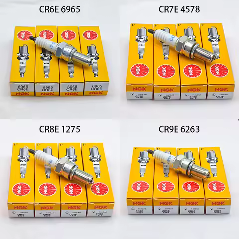 4pcs Original Motorcycle NGK Spark Plug CR6E CR7E CR8E CR9E For Some Models Of CB400 GW250 Hornet FZ