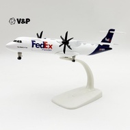 V&P 1 Set 20cm Fedex ATR Airplane Model Airplane Toy Diecast Metal Alloy Collection Children Toys Mo