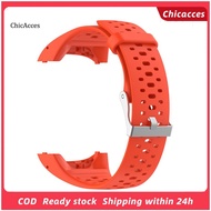 ChicAcces Soft Silicone Watchband Wrist Strap for Polar M400 M430 GPS Running Smart Watch