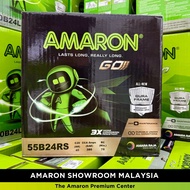 [Professional Replacement] 55B24RS | NS60RS | AMARON GO Series| PROTON Saga Iriz Persona Wira | Car 