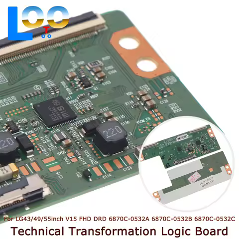 New Technical Transformation Logic Board T-con Board For LG43/49/55inch V15 FHD DRD 6870C-0532A 6870