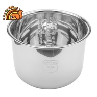 6L Pressure Cooker Inner Pot Rice Pressure Cooker Liner Stainless Steel Inner Pot Minute Pressure Co