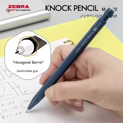 Japan ZEBRA Shake The Out Lead Core Mechanical Pencil MA117 Low Center Gravity Stability Writing 0.5