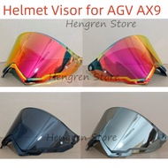 Helmet Visor for AGV AX9 AX-9 Motorcycle Replacement Lens Off-road Glass Goggles Shield Screen Artic