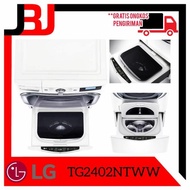 LG MESIN CUCI TWIN WASH TG2402NTWW MESIN CUCI 2KG MINI WASH LG TG2402