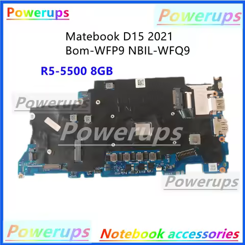 Laptop Main Motherboard For Huawei Matebook D15 2021 Bom-WFP9 NBIL-WFQ9 NBDE-WDH9 BoDE-WFH9 DAH98PMB