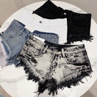 5824  Women's Shorts /Denim Shorts/Distressed Denim Shorts/Hot Pants