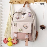 PK0 Ready Stock Schoolbag Women's Korean Harajuku ulzzang high school students versatile ins style b