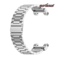 [sporthouse.my] Stainless Steel Watch Strap for Amazfit T-Rex Pro/Amazfit T-Rex (Silver) ✨