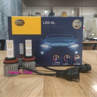 Hella หลอดไฟหน้า รถยนต์ RETROFIT LED 6500K 3700LM Toyota REVO 15 - 19 (โคมไฟธรรมดา) แถมฟรี LED T10