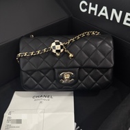 全新🧡CHANEL香奈兒 CF足球大mini 芯片款