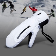 SMILE Men Women Winter Glove Waterproof Unisex Warm Hand Outdoor Thermal Thick Snow Glove